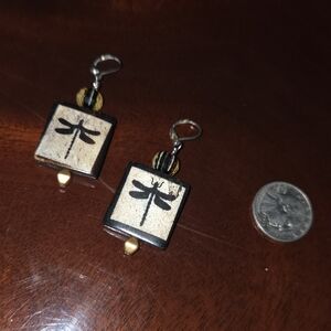 Dragonfly Design Earrings